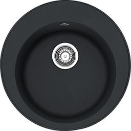 Franke Rondo ROG610-40 Granitový drez bez odkvapkávača, okrúhly 51 cm, onyx, 114.0283.879