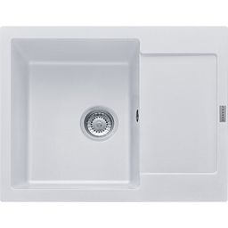 Franke Maris MRG611-62 Granitový drez s odkapávačom, obojstranný, 62x50cm, biely led, 114.0284.758