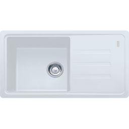 Franke Malta BSG 611-78/39 Granitový drez s odkapávačom, obojstranný, 78x43,5cm, biely led, 114.0440.907