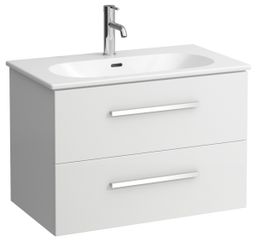 Laufen Avin Skrinka pod umývadlo 77 cm, biela lesk H4031521134771