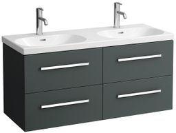 Laufen Avin Skrinka pod umývadlo 117 cm, sivá H4031721136271