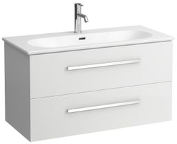 Laufen Avin Skrinka s umývadlom 95,2 cm, biela mat H8610882201041