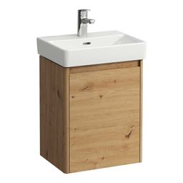 Laufen Base 2.0 Skříňka pod umyvadlo 42 cm, závěsy vpravo, divoký dub H4112221082671