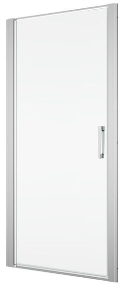Ronal Divera Sprchové dveře 90 cm lítací 1 dílné, aluchrom/čiré D22T10905007