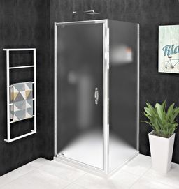 Gelco Sigma Simply Sprchový kút 80x75 cm, L/P, chrom/sklo Brick GS3888GS4375