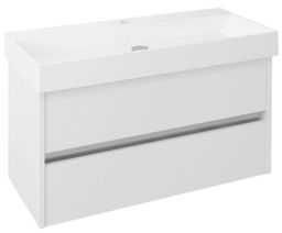 Sapho Nirona Umývadlová skrinka 95x51,5x43 cm, biela, NR100-3030