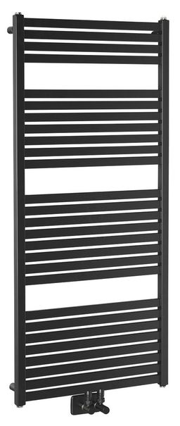 Aqualine Tondi DT486T Radiátor kombinovaný, 60x133cm, čierny mat