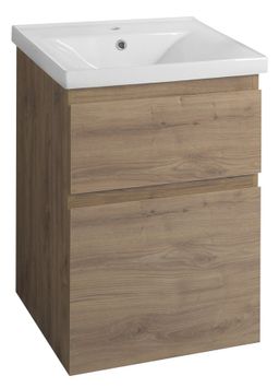 Aqualine Altair Umývadlová skrinka 52x72,5x45cm, dub emporio, AI355