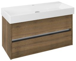 Sapho Nirona Umývadlová skrinka 95x51,5x43 cm, dub sherwood, NR100-1515