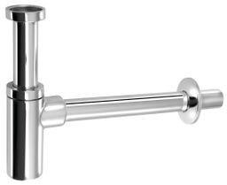 Bruckner Umývadlový sifón 5/4", okrúhly DN32 mm, chróm 151.209.1
