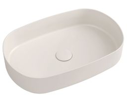Isvea Infinity Umývadlo na dosku 55 x 36 cm, slonová kosť 10NF65055-2K