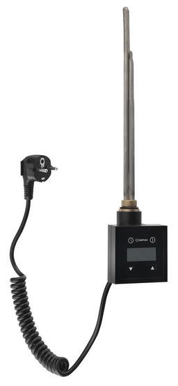 Sapho KTX-B-300 Vykurovacia tyč s termostatom 300 W, matná čierna