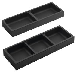 Sapho Lindo Bočný organizér 114x36x323 mm, antracit LD002