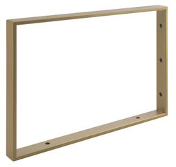 Sapho Podpěrná konzole 49x33x4 cm pod desku, 1 kus zlatá mat 30377