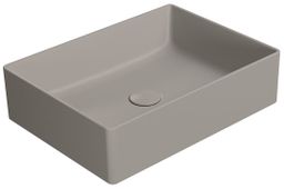 GSI Kube X Umyvadlová mísa 50x37cm, tortora mat 942905