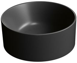 GSI Kube X Kulatá umyvadlová mísa 32cm, černá mat 943526