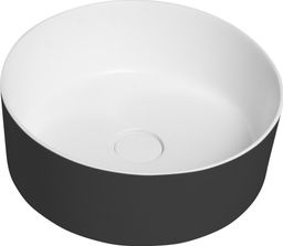Sapho Thin Umyvadlová mísa 38 cm, carina/matná bílá WN548-41