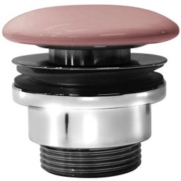 GSI Pura Neuzavíratelná umyvadlová výpust 5/4", blush mat - keramika PVC24