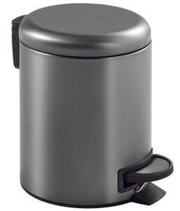 Gedy Potty Odpadkový kôš 3 l SoftClose, gun metal 320981