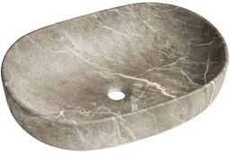 Sapho Caleo Umývadlo 60x42cm, mramor breccia CA590BM