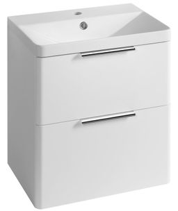 Aqualine Deneb Skříňka pod umyvadlo 50,5x55x34,5 cm, bílá mat DN254