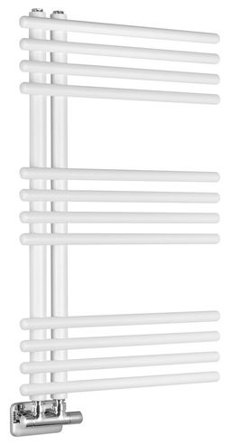 Sapho Nympha LLN80W Radiátor kombinovaný, 50x80cm, bílá mat