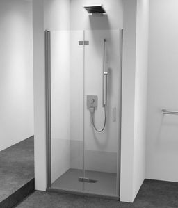 Polysan Zoom Sprchové dvere do niky 80 cm, ľavé, číre sklo/chróm ZL4815L-01