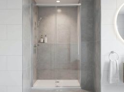 Gelco Luxor Sprchové dveře 130 cm, chrom/čiré sklo GU1213CH