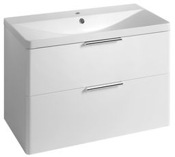 Aqualine Deneb Skříňka pod umyvadlo 80,5x55x39 cm, bílá mat DN284