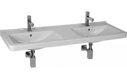 Jika Cubito Pure Dvojité umývadlo 130 cm perleťové H8144201001041