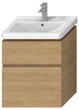 Jika Cubito Pure skrinka pod umývadlo 2 zásuvky dub 60 cm - H40J4234025191