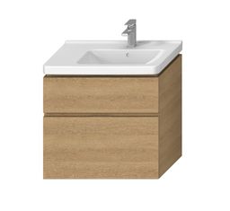 Jika Skrinka Cubito Pure s umývadlom 75 cm, pravý dub