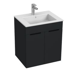 Jika Skrinka Cube s umývadlom 55 cm, antracitový mat H4536111763521