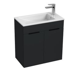 Jika Skrinka Cube s umývadlom 50 cm, antracitový mat H4536411763521