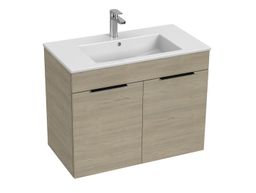 Jika Skrinka Cube s umývadlom 80 cm, jaseň H4537521765141
