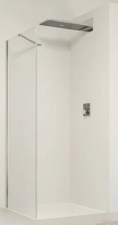 Hüppe Aura Pure Boční stěna, 90 cm, chrom AP0213069322