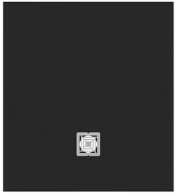 Ideal Standard UltraFlat S+ Sprchová vanička obdélník 100x90x3cm, černá T5607FV