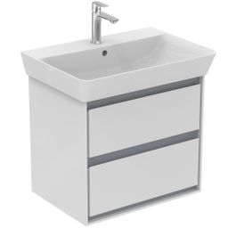 Ideal Standard Connect Air Skrinka pod umývadlo CUBE 65 cm, lesklá svetlosivá E1605KN
