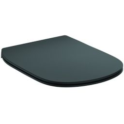 Ideal Standard Záchodová doska Tesi so systémom SoftClose, matná čierna T3527V3
