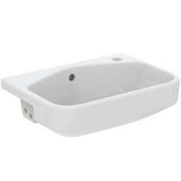 Ideal Standard i.Life Polozápustné umývadlo 50 x 36 cm s otvorom vpravo, biele T458801