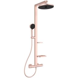 Ideal Standard ALU+ Sprchový systém Ceratherm s nástennou termostatickou batériou, rosé BD583RO