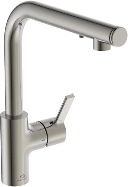 Ideal Standard Gusto Drezová batéria s integrovaným dávkovačom, Silver Storm A7817GN