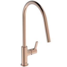 Ideal Standard Gusto Otočná umývadlová batéria s reguláciou prietoku, Sunset Rose BD408J4
