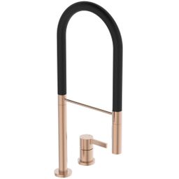 Ideal Standard Gusto Semi-Pro 2-otvorová drezová batéria so sprchou, 2jet - Sunset Rose BD425J4