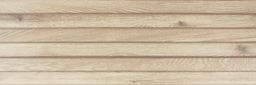 Rako Base WR1VN435 dekor reliéfní 30x90 světle béžová rekt. 8mm
