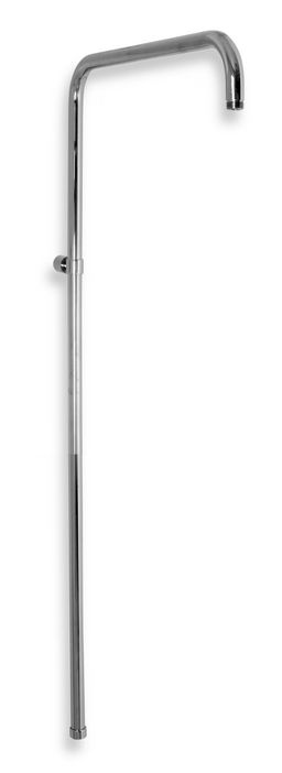 Novaservis Sprchová tyč 103 cm pre batériu s horným vývodom, chróm SET066,0