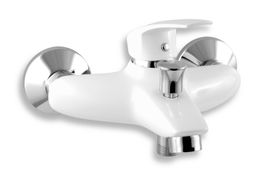 Novaservis Metalia 57 Vaňová batéria bez príslušenstva 15 cm, biela 57020/1,1