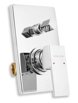 Novaservis Vaňová batéria Nobless Edge, chróm 36050R,0