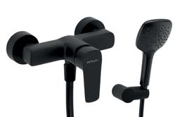 Novaservis Metalia 58 Sprchová nástenná batéria, Eco, 15 cm, čierna 58061,5