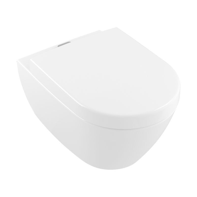 Villeroy & Boch Subway Zavesné WC, CeramicPlus, alpská biela 5614A1T2